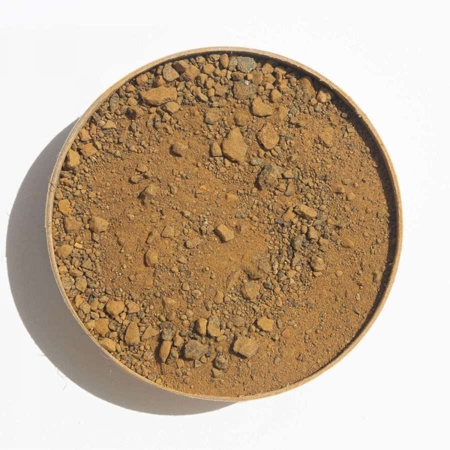 Green power Australia natural gardening supplies - Palagonite a naturally occurring premium soil conditioner that rapidly remineralises nutrient depleted soils. Palagonite provides abundant magnesium and calcium, two key minerals in soil health. The balance between the two provides a breathable soil, and support non-pathogenic aerobic microbial activity